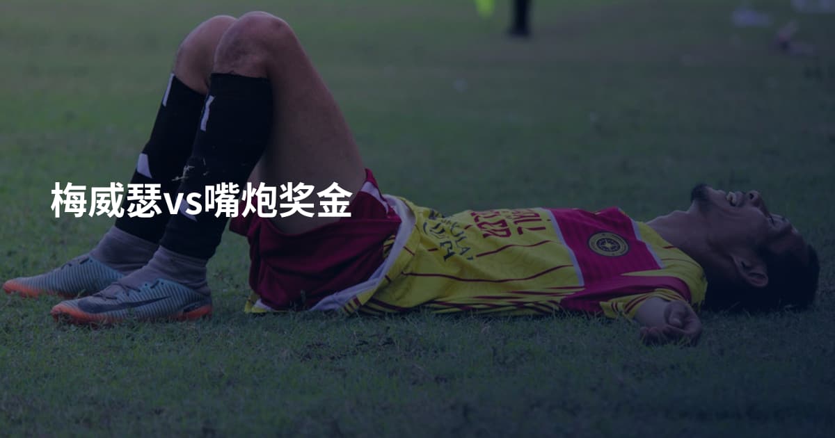梅威瑟vs嘴炮奖金