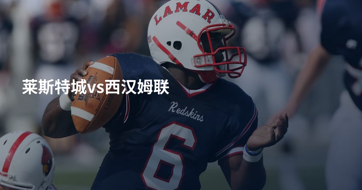 莱斯特城vs西汉姆联