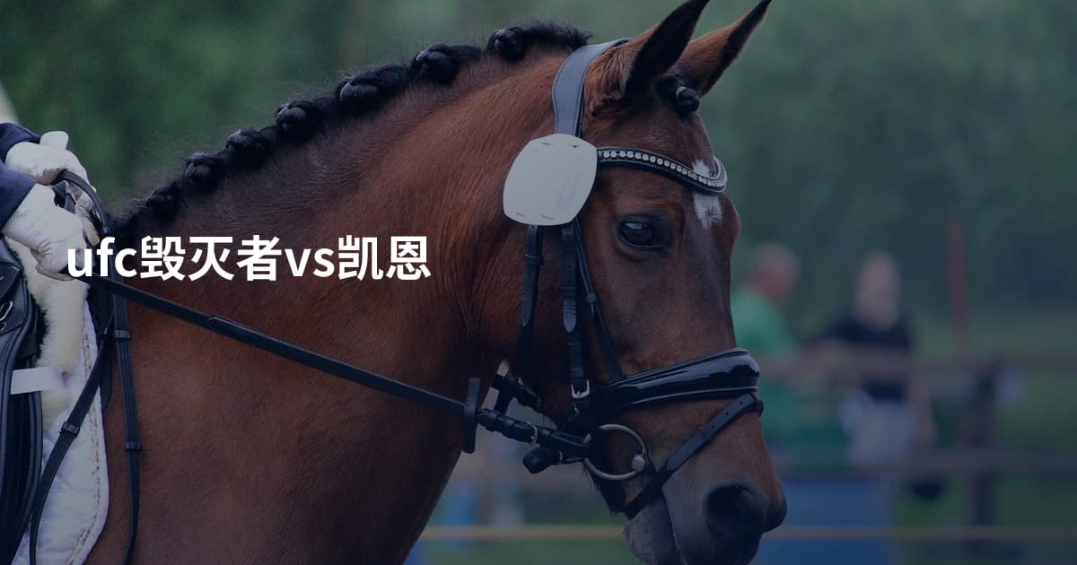 ufc毁灭者vs凯恩