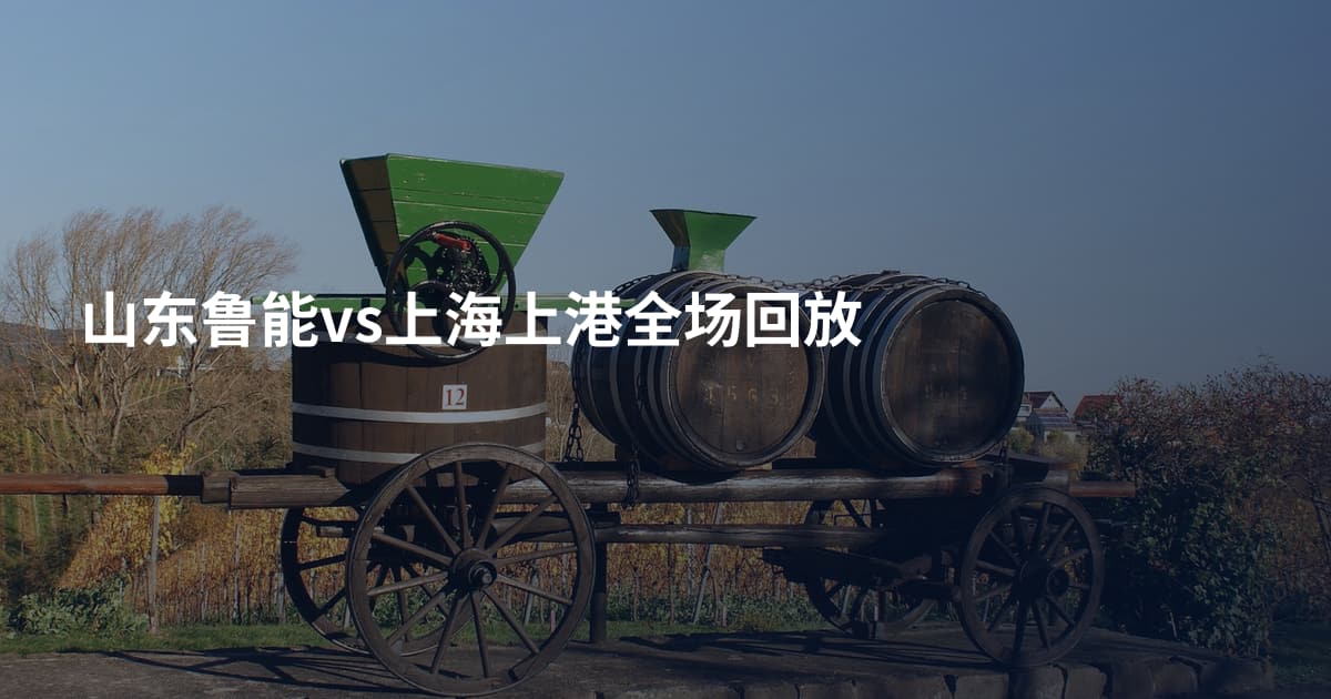 山东鲁能vs上海上港全场回放