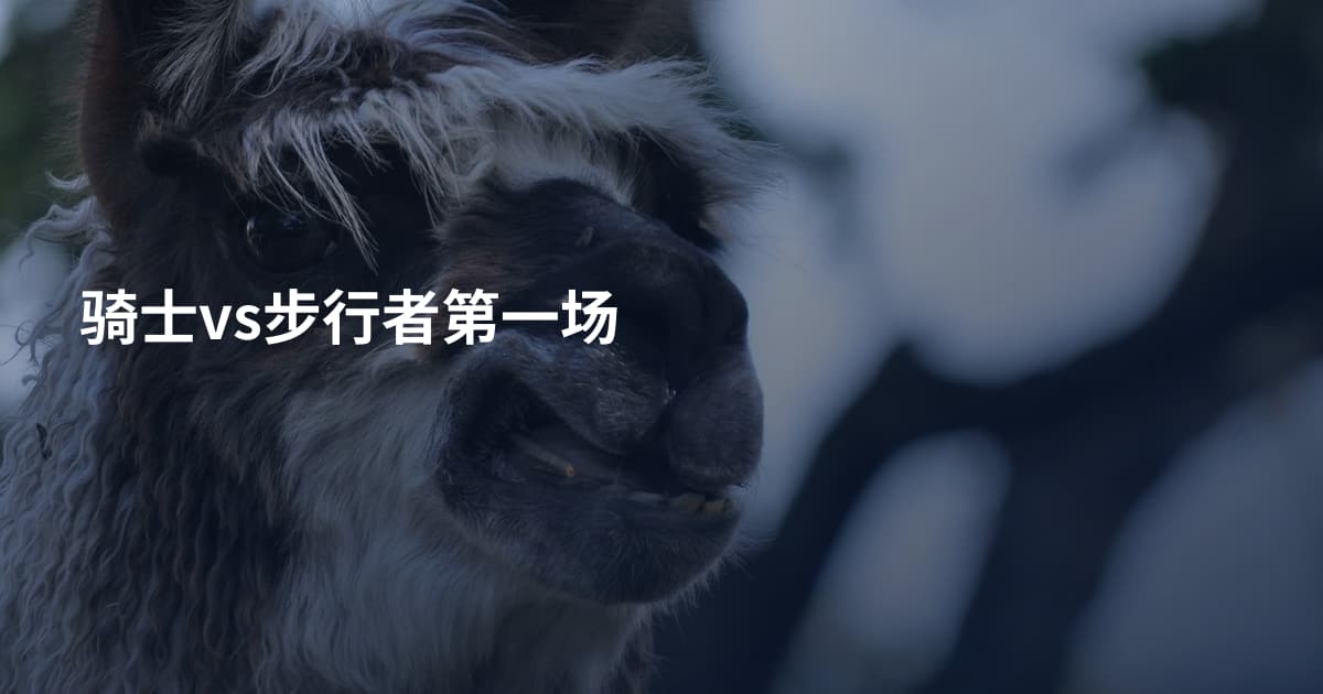 骑士vs步行者第一场