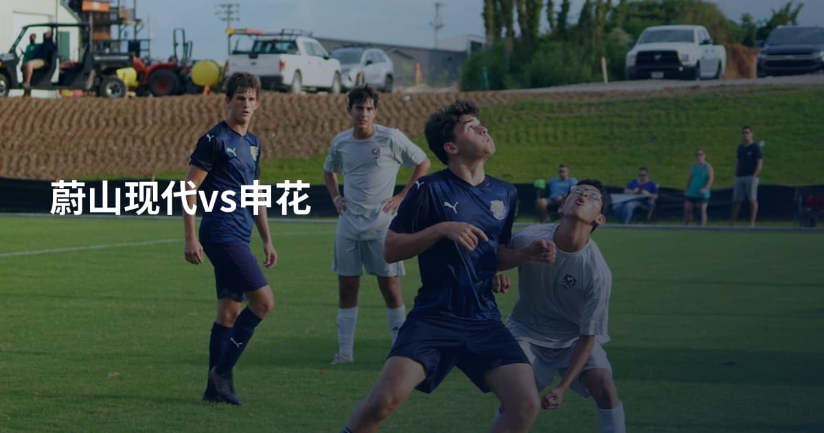 蔚山现代vs申花