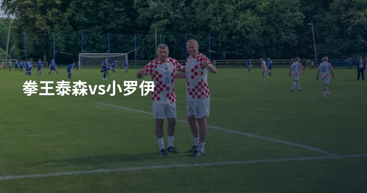 拳王泰森vs小罗伊