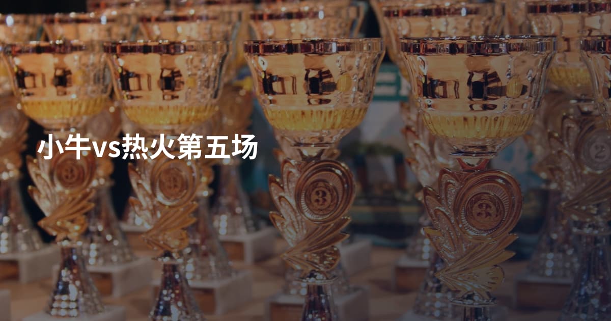 小牛vs热火第五场