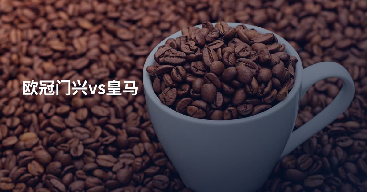 欧冠门兴vs皇马