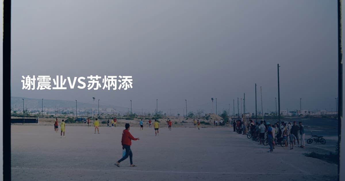 谢震业VS苏炳添