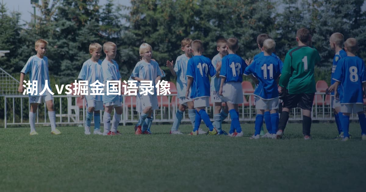 湖人vs掘金国语录像