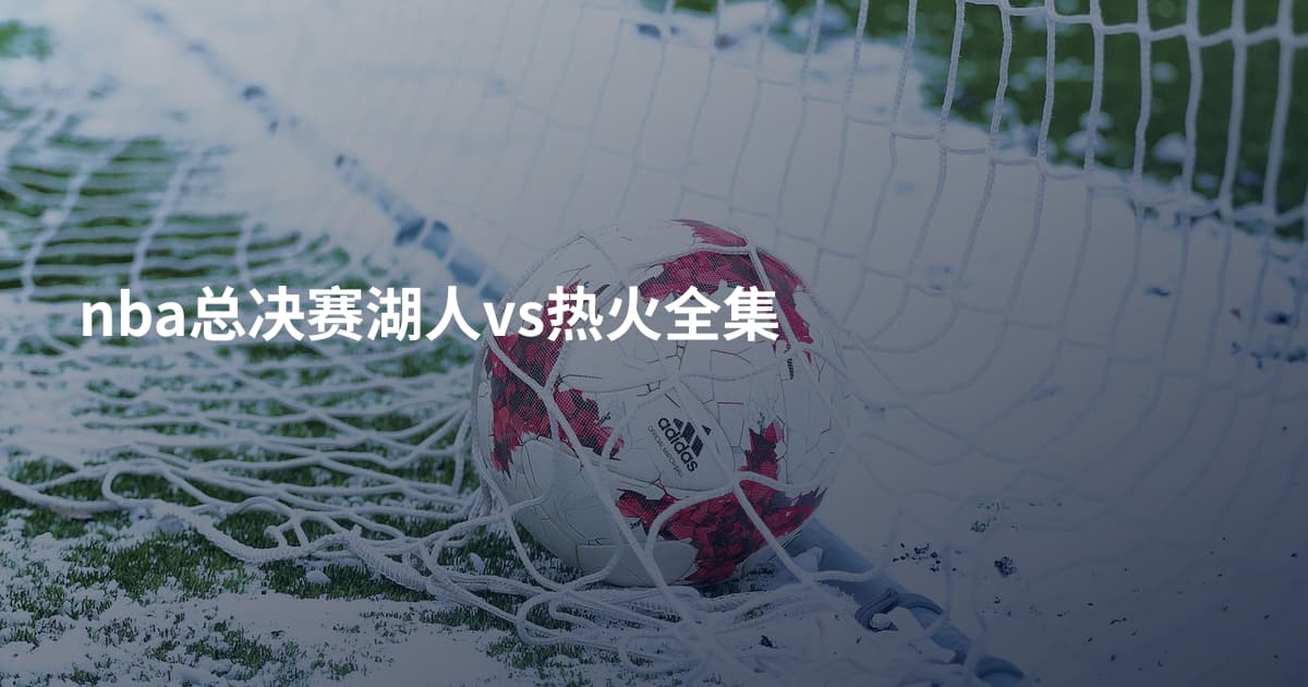 nba总决赛湖人vs热火全集