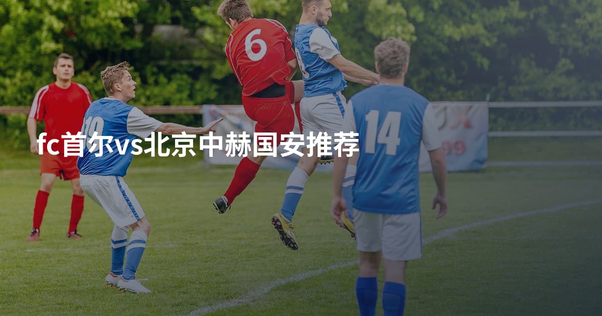 fc首尔vs北京中赫国安推荐