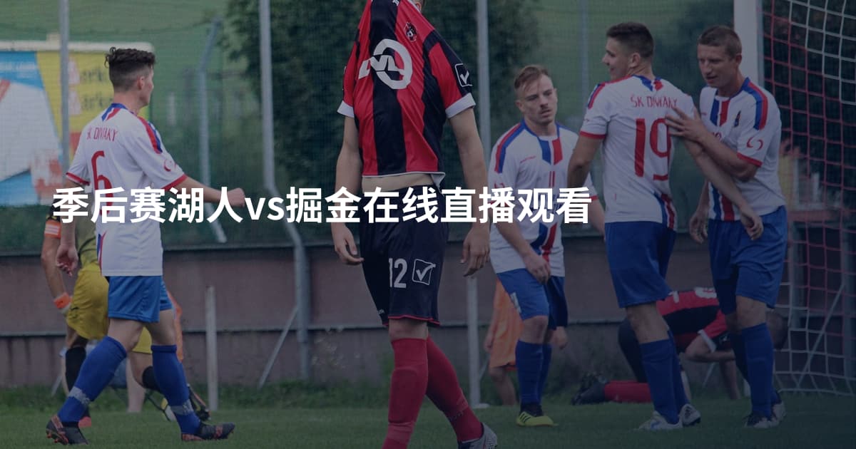季后赛湖人vs掘金在线直播观看