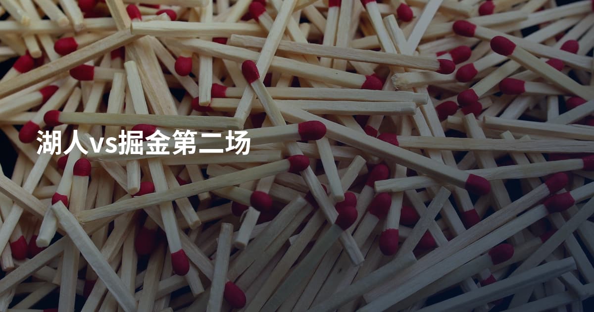 湖人vs掘金第二场