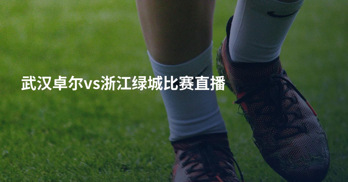 武汉卓尔vs浙江绿城比赛直播