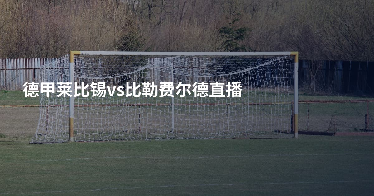 德甲莱比锡vs比勒费尔德直播