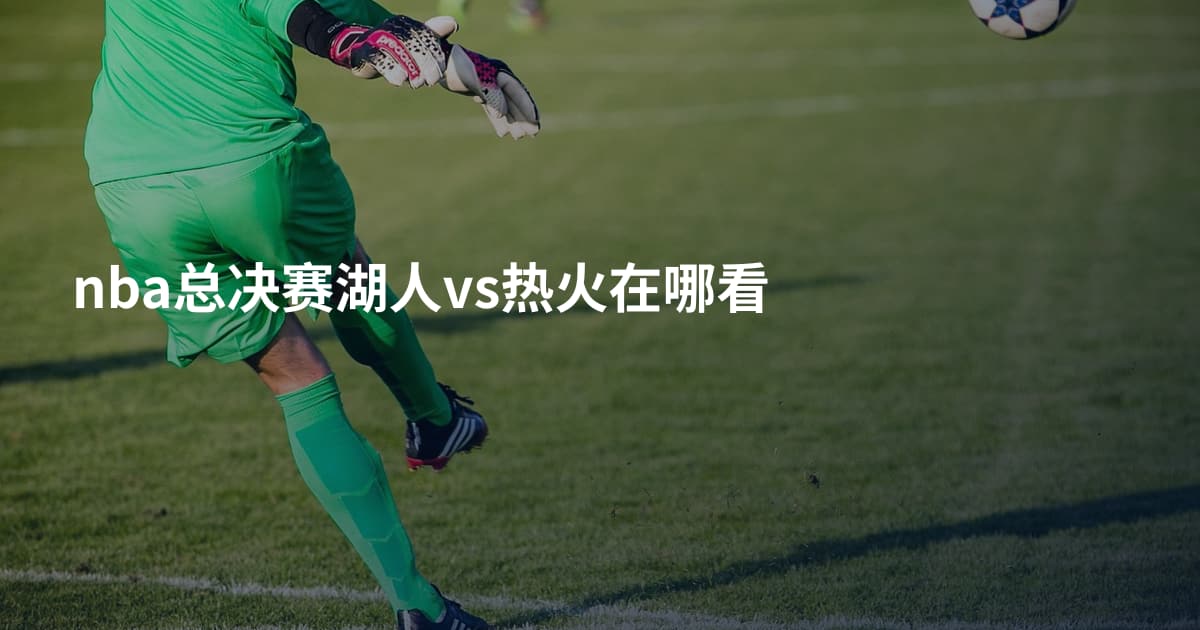 nba总决赛湖人vs热火在哪看