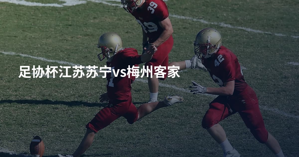 足协杯江苏苏宁vs梅州客家