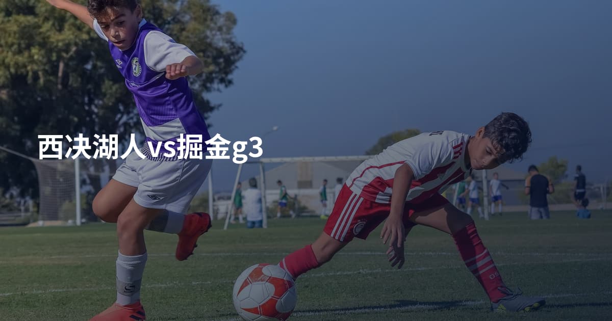 西决湖人vs掘金g3