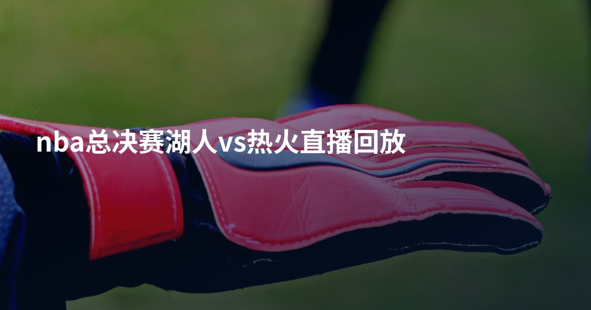 nba总决赛湖人vs热火直播回放