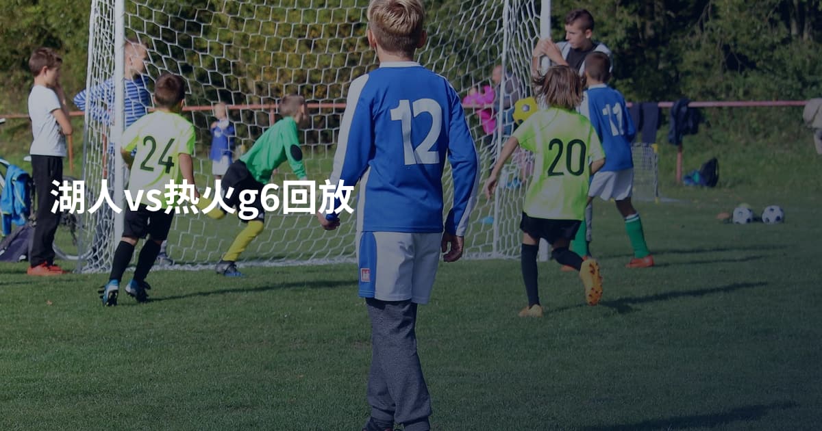 湖人vs热火g6回放