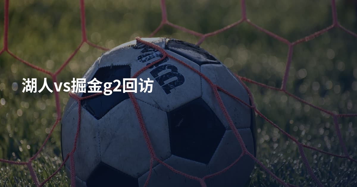 湖人vs掘金g2回访