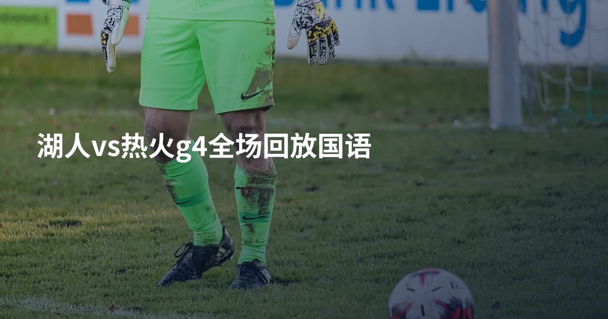 湖人vs热火g4全场回放国语