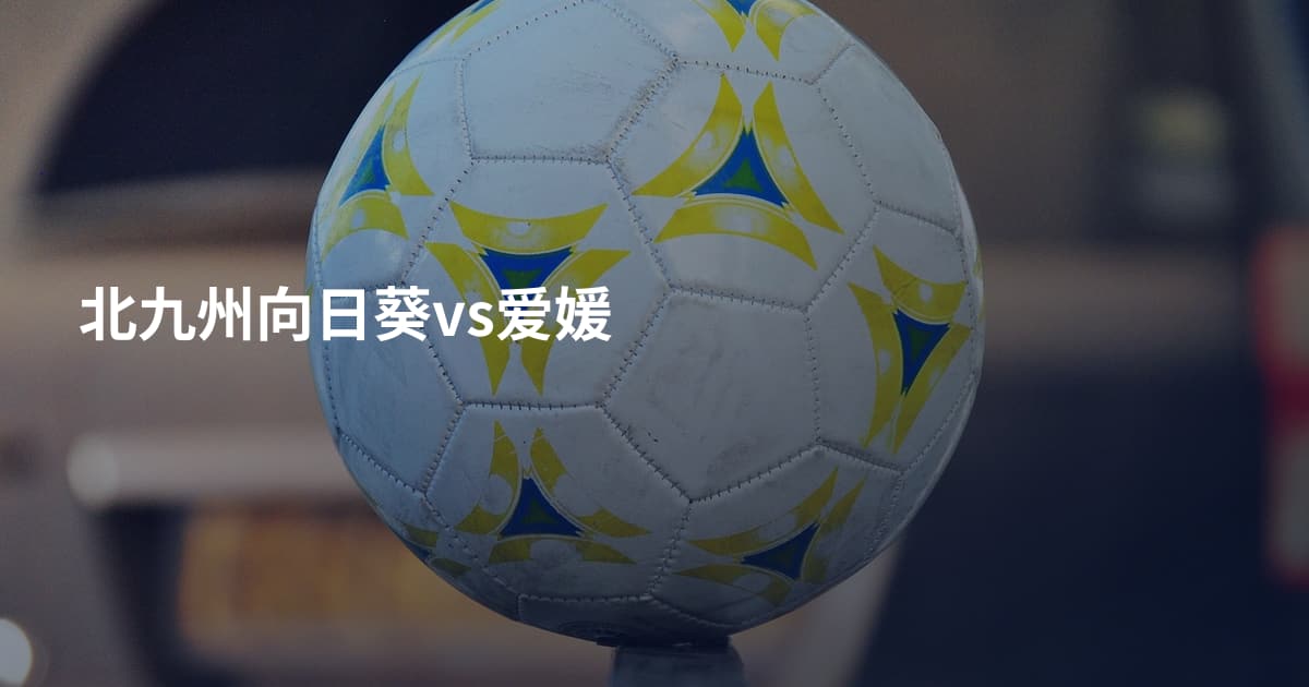 北九州向日葵vs爱媛