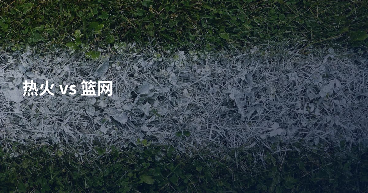热火 vs 篮网