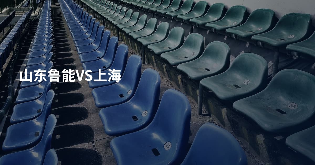 山东鲁能VS上海