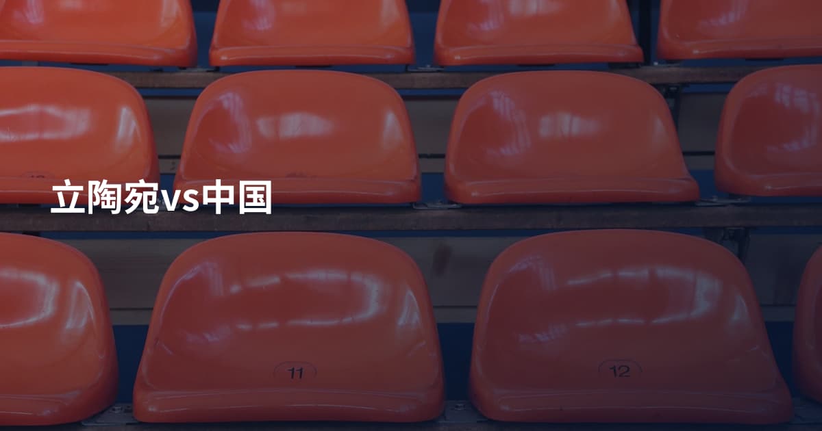 立陶宛vs中国