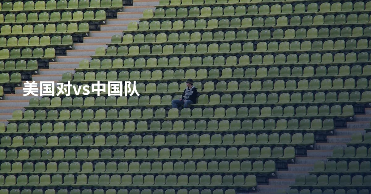美国对vs中国队