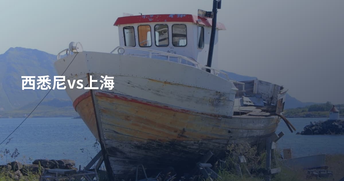 西悉尼vs上海