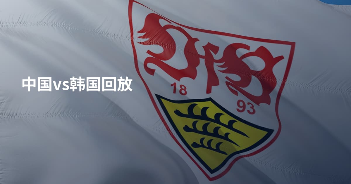 中国vs韩国回放
