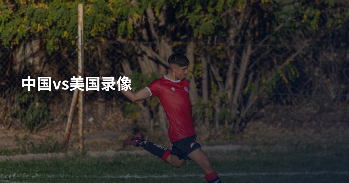 中国vs美国录像
