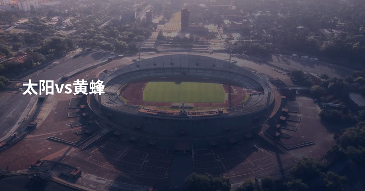 太阳vs黄蜂