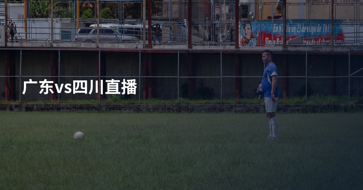 广东vs四川直播