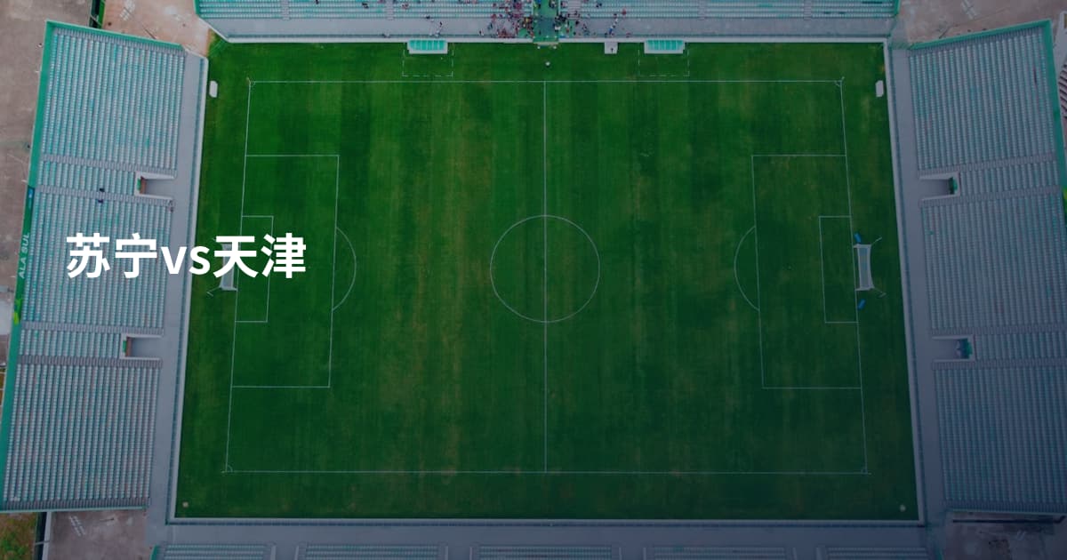 苏宁vs天津