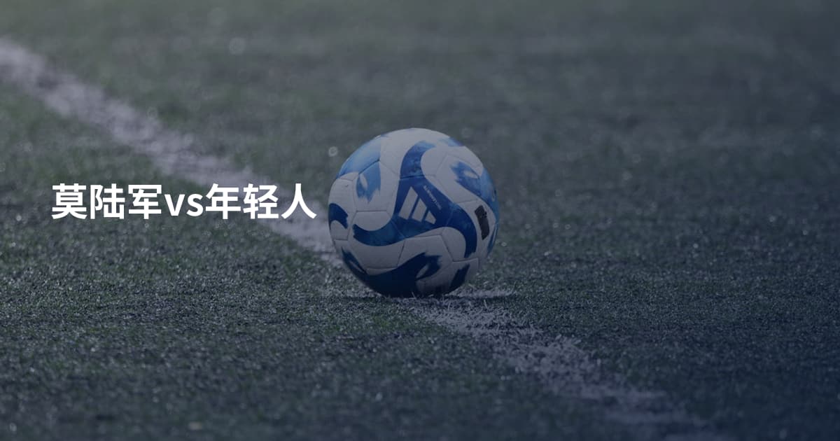 莫陆军vs年轻人