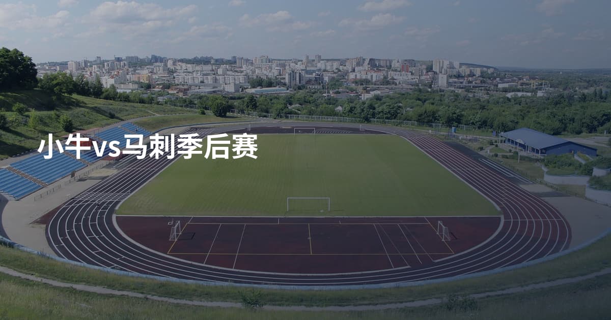 小牛vs马刺季后赛