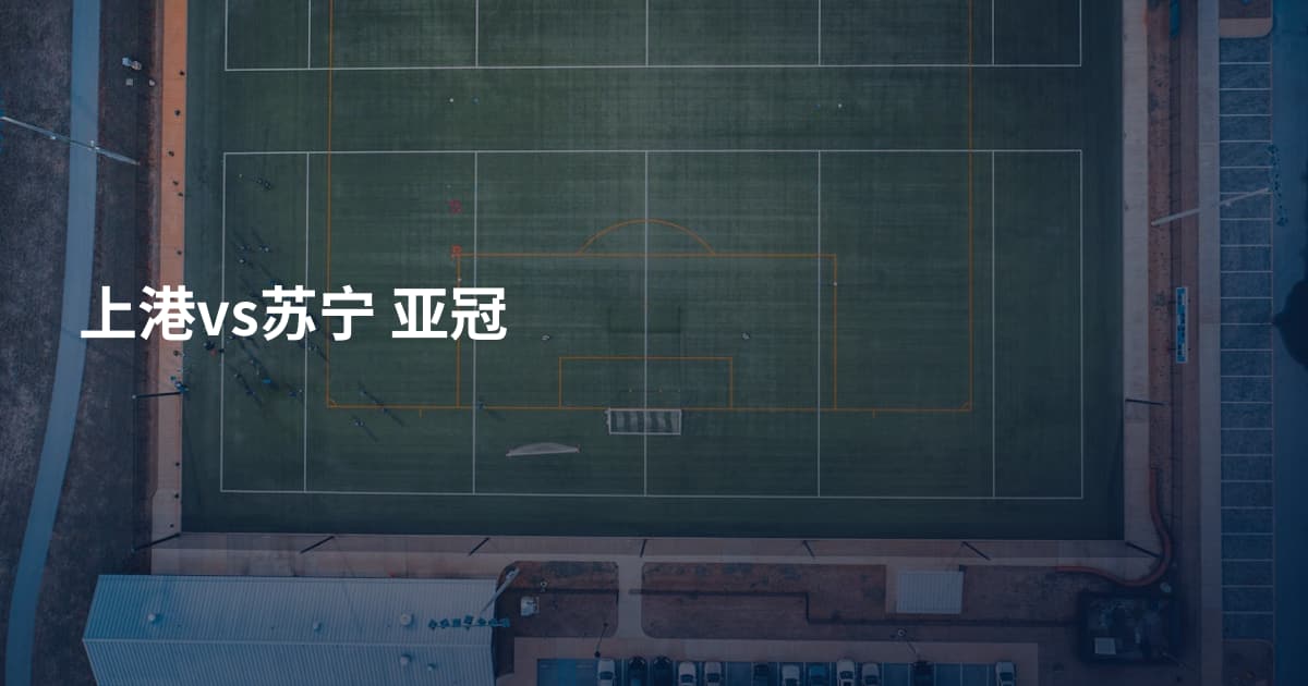上港vs苏宁 亚冠