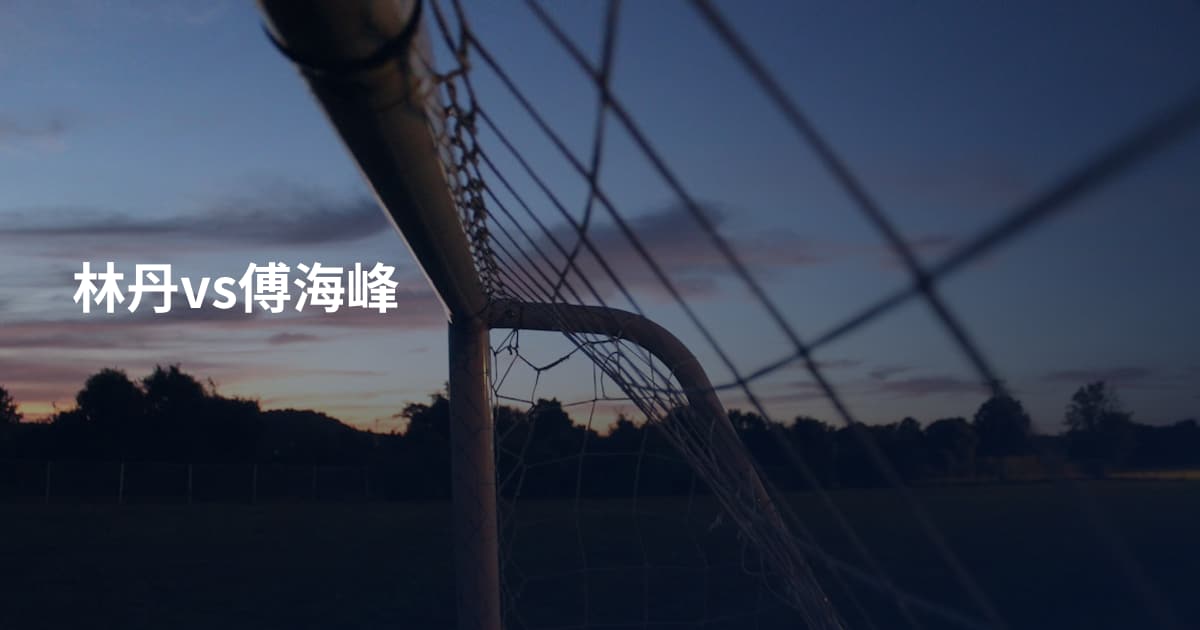 林丹vs傅海峰