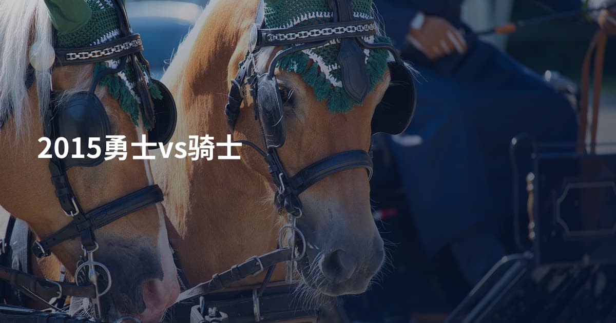2015勇士vs骑士