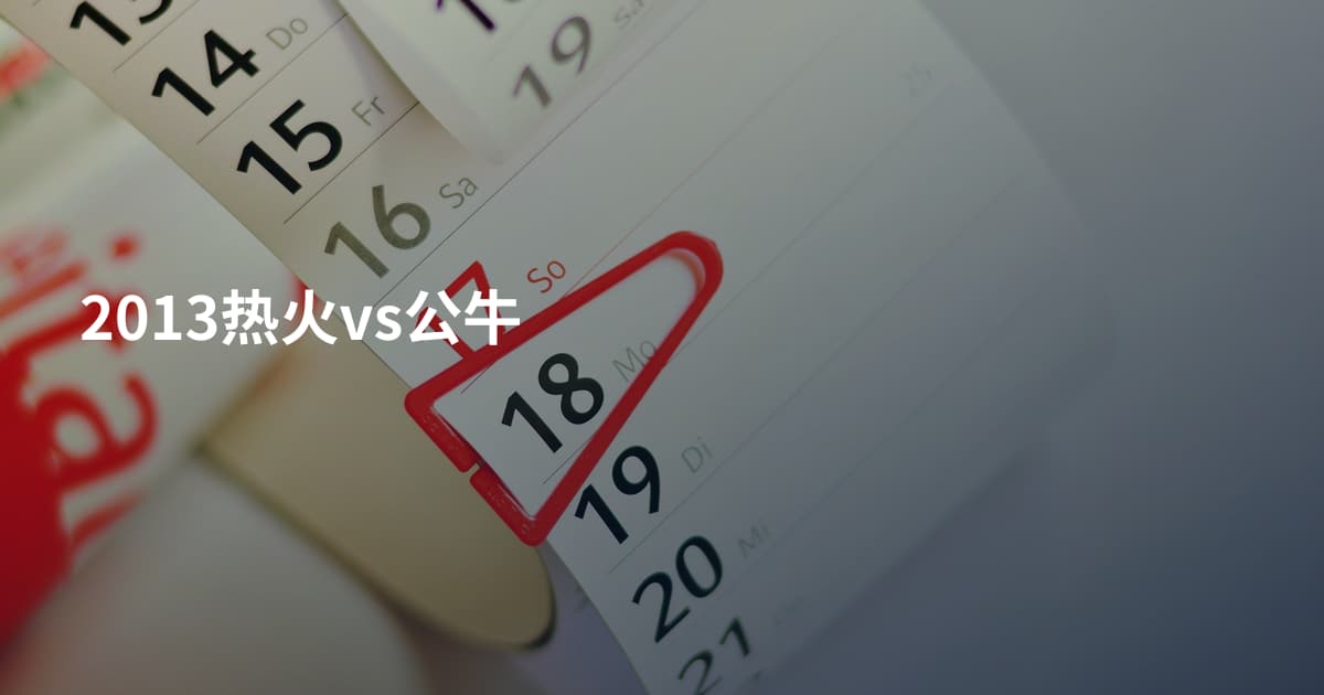 2013热火vs公牛