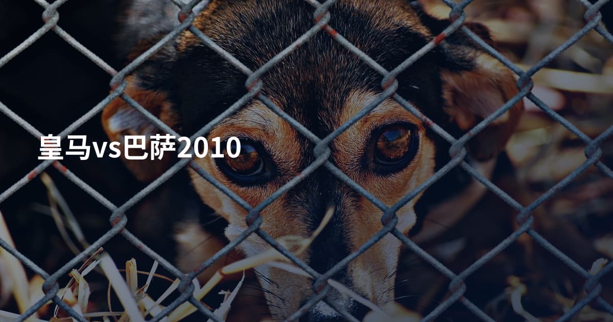 皇马vs巴萨2010
