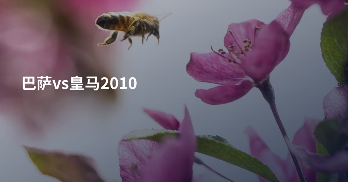 巴萨vs皇马2010