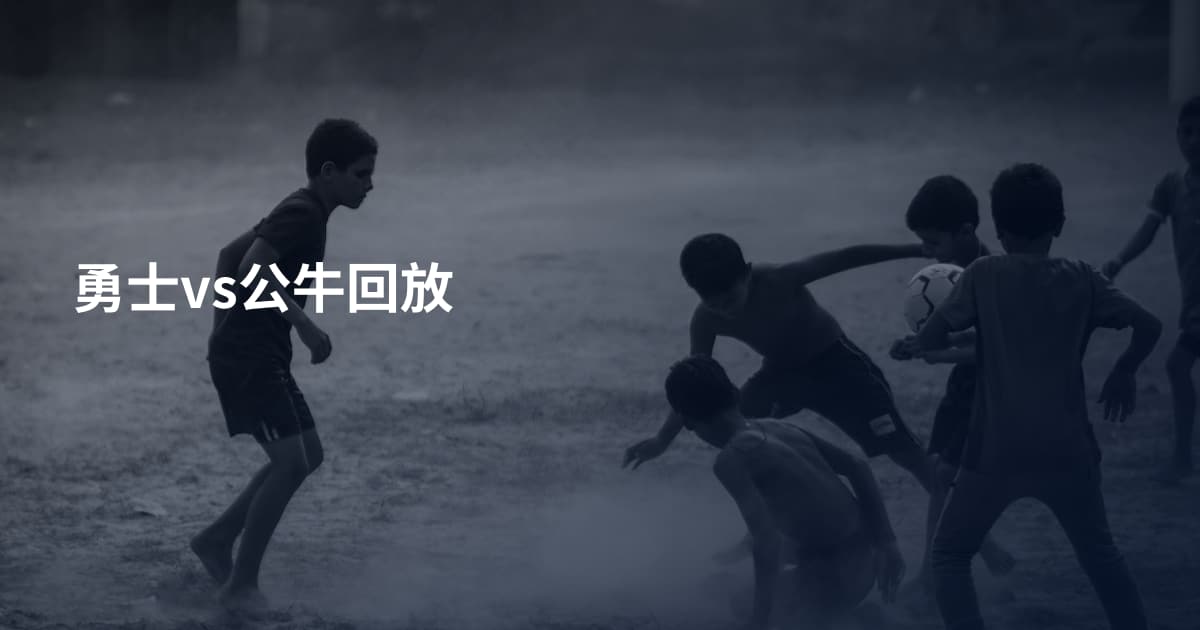 勇士vs公牛回放