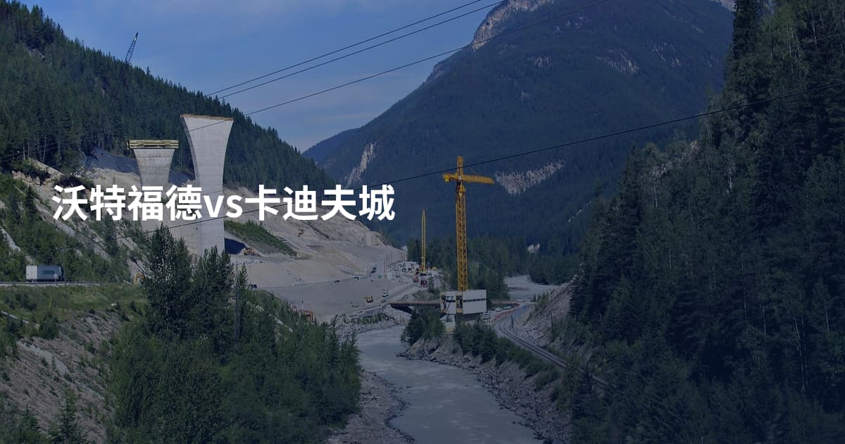 沃特福德vs卡迪夫城