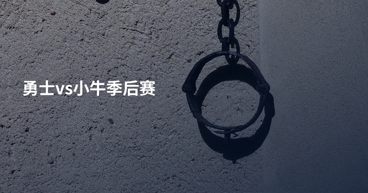 勇士vs小牛季后赛