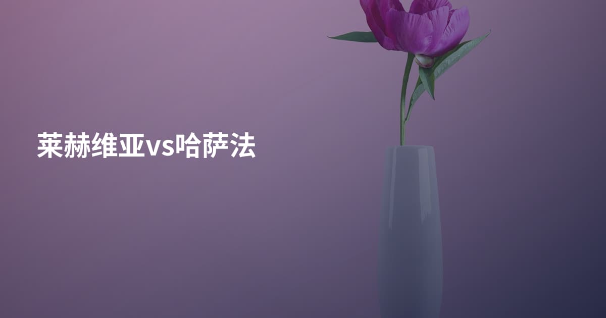 莱赫维亚vs哈萨法