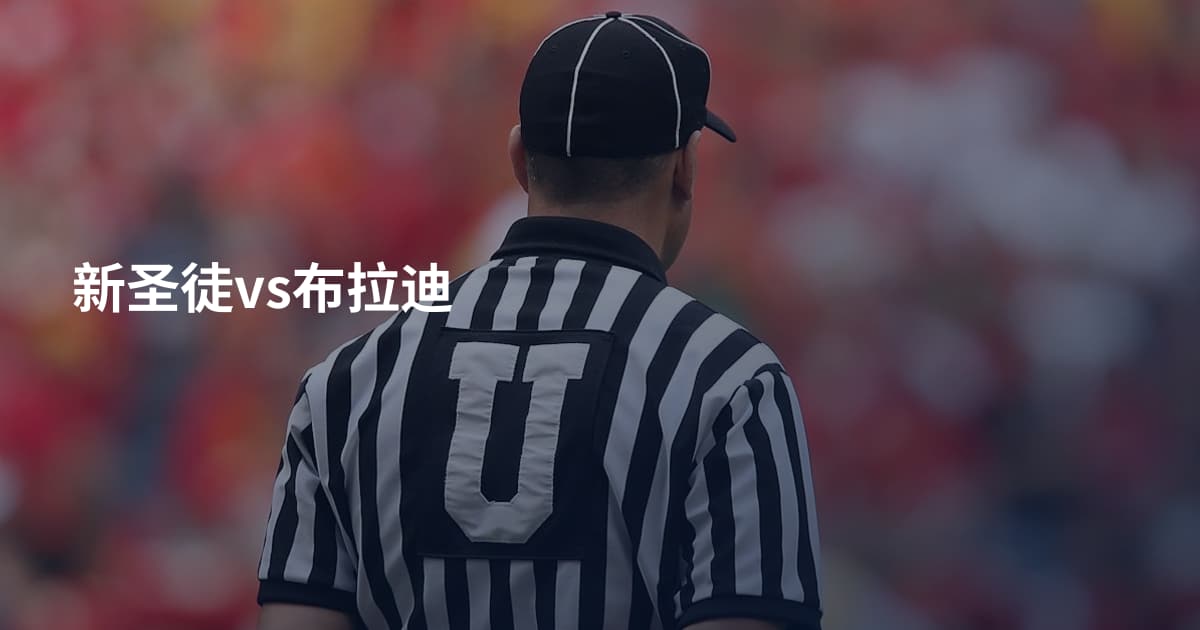 新圣徒vs布拉迪