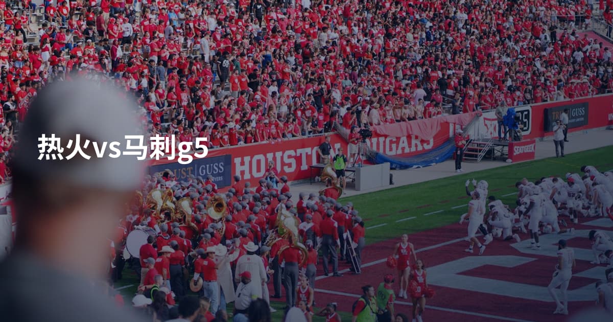 热火vs马刺g5