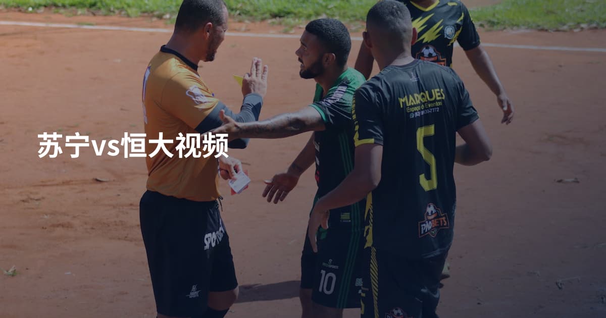苏宁vs恒大视频